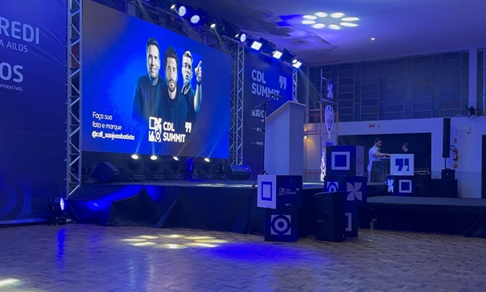 CDL Summit em São João Batista reúne gigantes do empreendedorismo