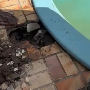 Criança de 2 anos fica presa em ralo de piscina e resgatada pelos Bombeiros