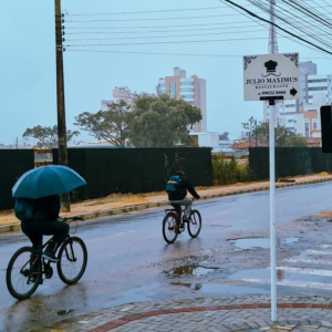 Chuva de um mês é esperada para a semana; Acumulado deve chegar a 130 mm