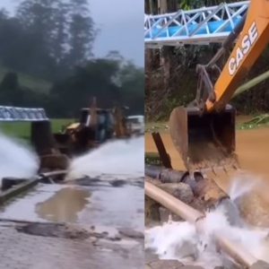 Empresa tem dificuldades em reparos e São João Batista segue sem fornecimento de água