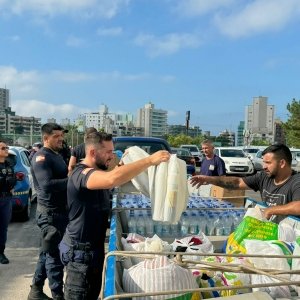 Itapema envia equipe de guardas municipais e equipamentos para auxiliar no Rio Grande do Sul