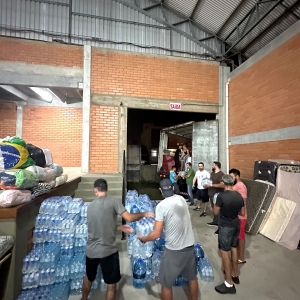São João Batista envia 20 toneladas de doações para o Rio Grande do Sul