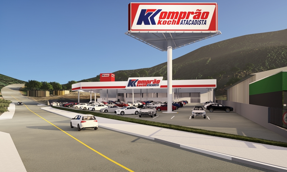 Grupo Koch inaugura primeira loja Komprão em Bombinhas