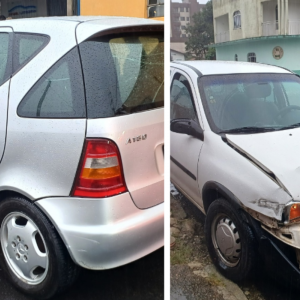 Acidente deixa quatro pessoas feridas; Colisão foi registrado em cruzamento 