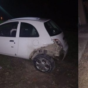 Acidente em São João Batista: Carro colide com motocicleta e deixa jovem ferido