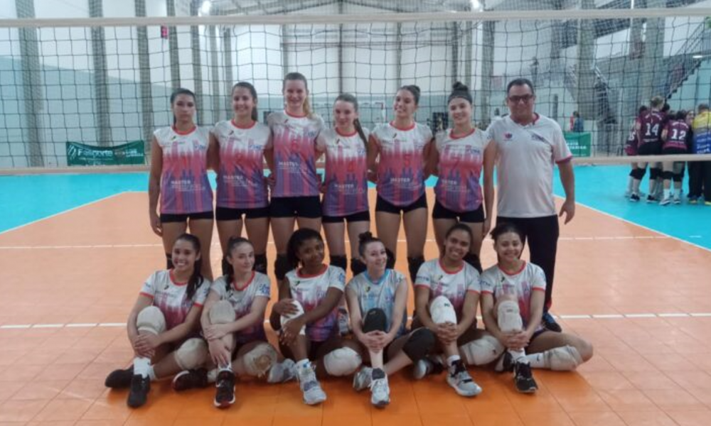 Equipe de Voleibol Feminino termina fase regional dos Joguinhos Abertos em sexto lugar