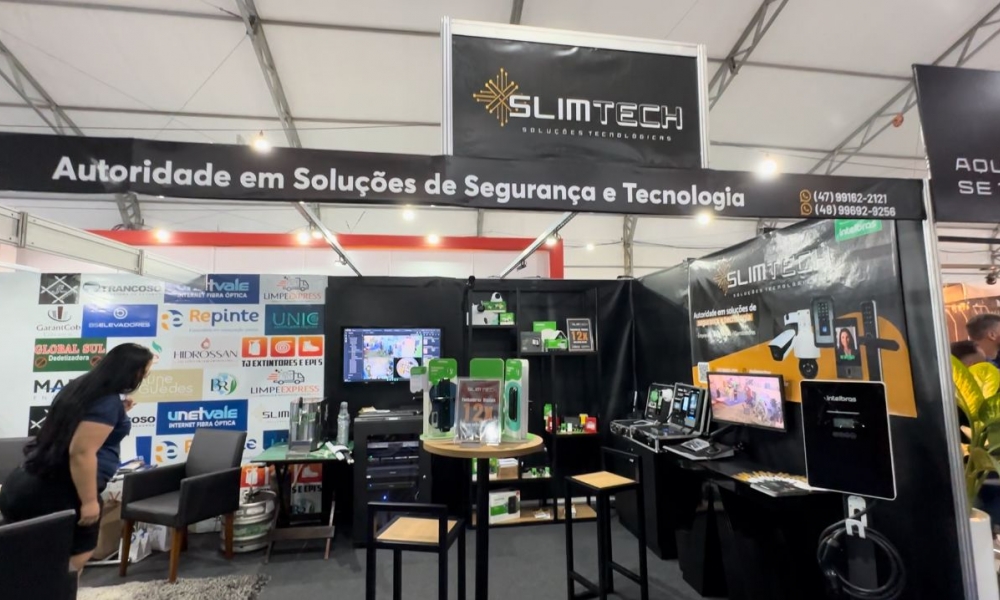 Slim Tech apresenta inovações tecnológicas na 7ª Edição da FECON em Tijucas