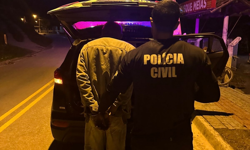 Idoso suspeito de estupro de vulnerável é preso pela Polícia Civil