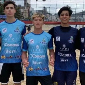 Atletas de Vôlei de Praia de Itapema representarão município nos jogos abertos
