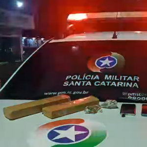 Dois homens são presos por tráfico de drogas em São João Batista