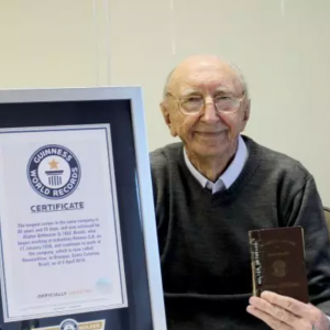 Morre Walter Orthmann, catarinense com a carreira mais longa na mesma empresa, aos 102 anos