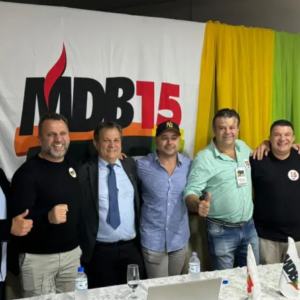 Pedroca e Léo Kammer oficializam chapa do MDB em São João Batista