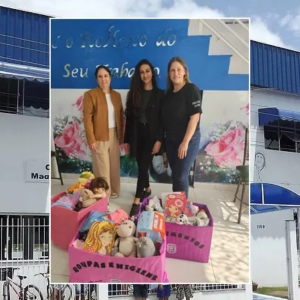 Polícia Civil realiza doação de roupas e brinquedos para crianças da Casa de Caridade Madre Teresa de Calcutá
