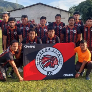 Time indígena conquista primeira vitória no Campeonato Municipal de Futebol Suíço de Major Gercino
