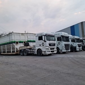 Bombinhas recebe de volta Estações de Tratamento de Água após apoio a cidades do RS