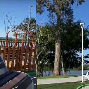 Sicredi inaugura projeto de revitalização em praça pública na cidade