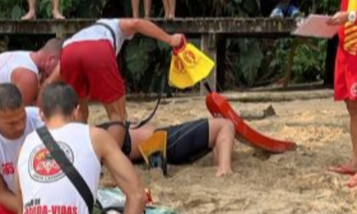 Novos guarda-vidas de Balneário Camboriú passam por simulado de emergências aquáticas