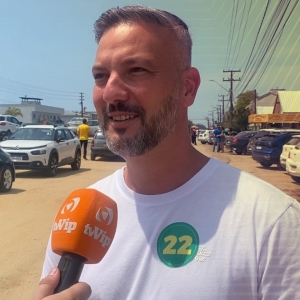 Diogo Maciel, do PL, em busca da reileição fala com otimismo após votar