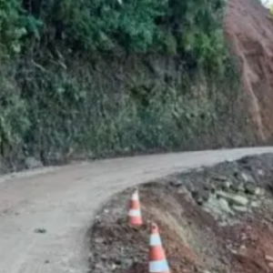 SC-408 em Major Gercino é interditada para obras