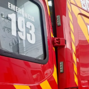 Acidente com criança de 5 anos em São João Batista mobiliza Corpo de Bombeiros