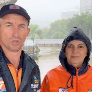 Itapema registra 100 mm de chuva em 24 horas e prefeitura monitora pontos estratégicos