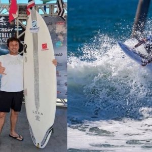 Surfistas da região lançam campanha para participar do Mundial de Parasurf 2024