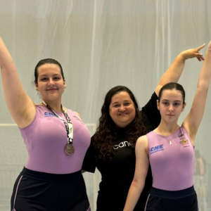 Ginastas de Canelinha conquistam medalhas em competição na capital