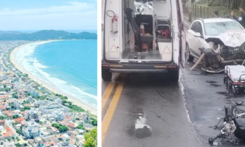 Motorista envolvido em acidente de trânsito entre Tijucas e Porto Belo,  permanece internado 