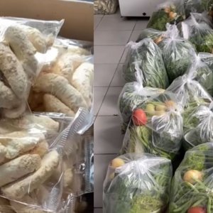Mais de 80 famílias de Tijucas recebem cestas com produtos frescos da agricultura local
