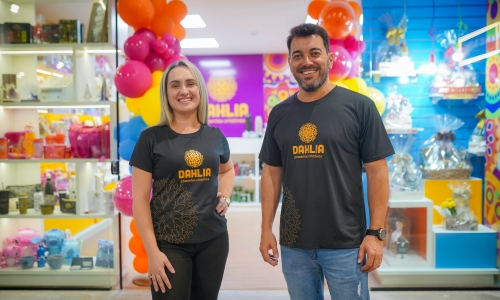 FOTOS NO AR: Nova loja Dahlia Presentes Criativos inaugura no Super Koch do Mata Atlântica; veja