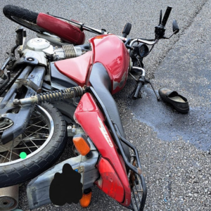 Vítima fatal de acidente na BR-101 conduzia moto com placas de Tijucas