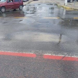 Rompimento de adutora pode afetar abastecimento de água em Porto Belo