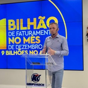 Grupo Koch alcança marca histórica de R$ 1 bilhão em faturamento mensal