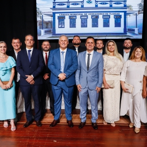 Secretários de primeiro escalão são apresentados durante cerimônia de posse em Tijucas
