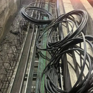 Criminoso corta e furta 90 metros de fios cobre no túnel do Morro do Boi; Homem foi preso
