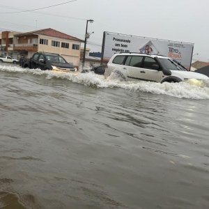 Nível do Rio Tijucas permanece dentro da normalidade, apesar das fortes chuvas