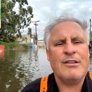 ‘Nunca se viu chover 300 mm em menos de um dia’, afirma prefeito de Tijucas 