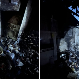 Incêndio atinge pizzaria em Nova Trento; fogo se concentrou na cozinha