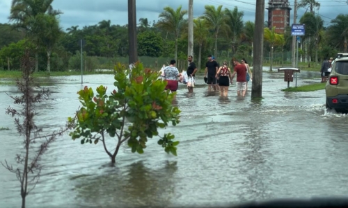 Os dois dias que pararam Tijucas; chuva histórica, alagamentos e perdas