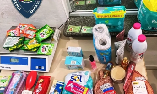 Mulheres furtam mais de R$ 1 mil em produtos de mercado, entre eles, picanha