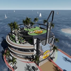 Hard Rock Cafe com vista 360º para o mar: veja imagens do projeto em Itapema