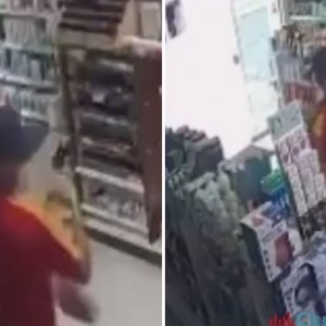 ‘Orelha cansada’: Ladrão que levou R$ 1,4 mil de farmácia é identificado por detalhe