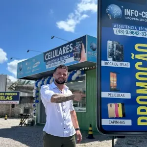 Info-Cell inaugura quinta loja em Tijucas e reforça liderança no setor