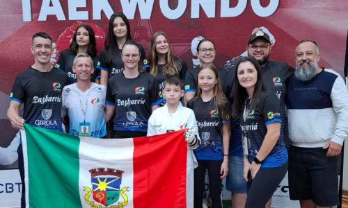 Taekwondo de Nova Trento brilha em seletiva estadual com cinco campeões