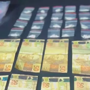 Homem é preso por tráfico de drogas após fuga frustrada