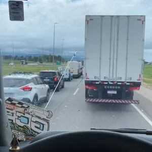 Acidente na BR-101 em Tijucas causa congestionamento de 3 km