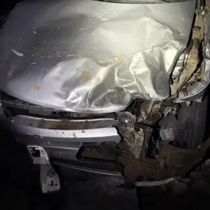 SC-108: grave acidente na madrugada envolve moto e carro em Nova Trento