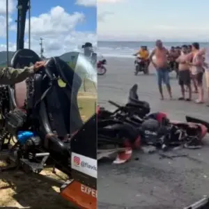 Queda de aeronave resulta em morte de piloto de Porto Belo e passageiro