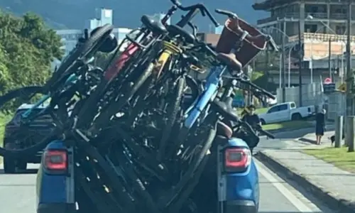 Apreensão de bicicletas furtadas em Itapema revela possível esquema de receptação