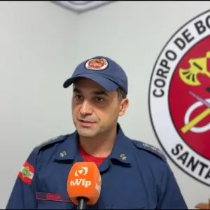 Outono seco aumenta risco de incêndios em vegetação em SC, alerta Corpo de Bombeiros